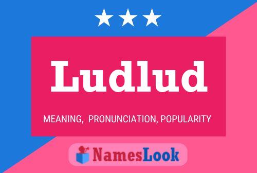 ملصق اسم Ludlud