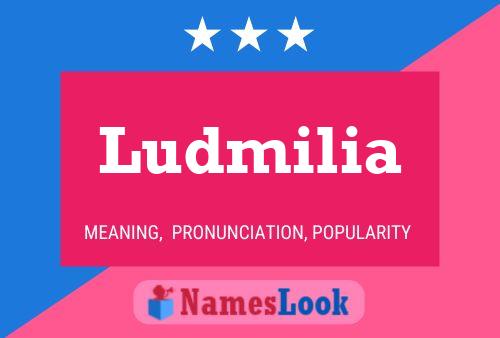 ملصق اسم Ludmilia