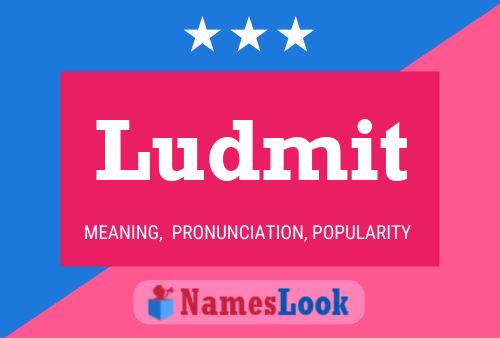 ملصق اسم Ludmit