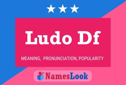 ملصق اسم Ludo Df