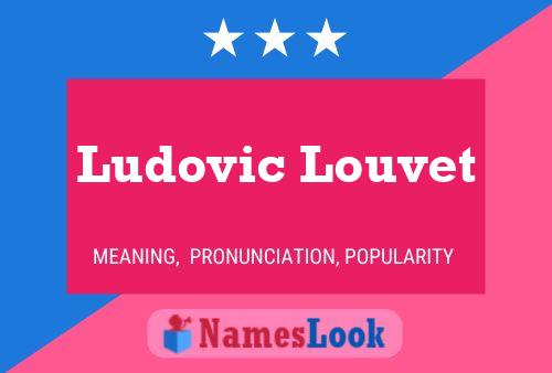 ملصق اسم Ludovic Louvet