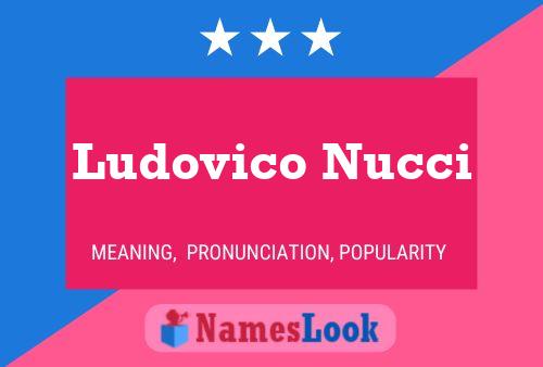 ملصق اسم Ludovico Nucci