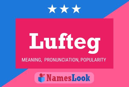 ملصق اسم Lufteg