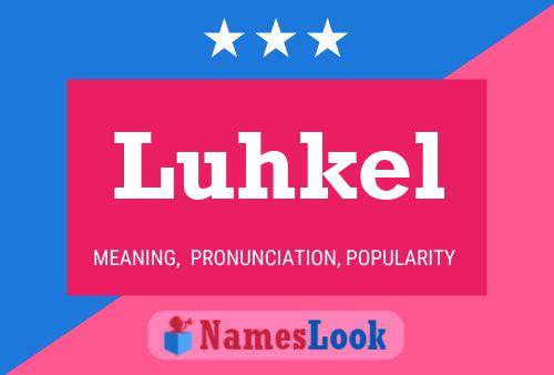 ملصق اسم Luhkel