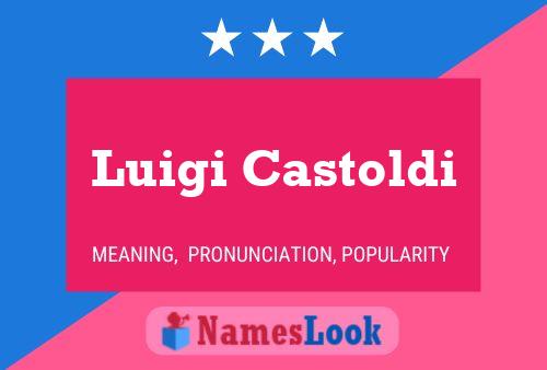 ملصق اسم Luigi Castoldi