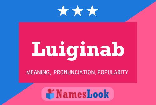 ملصق اسم Luiginab