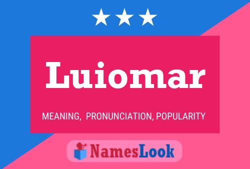 ملصق اسم Luiomar