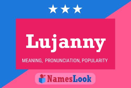 ملصق اسم Lujanny