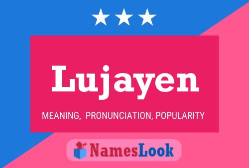 ملصق اسم Lujayen