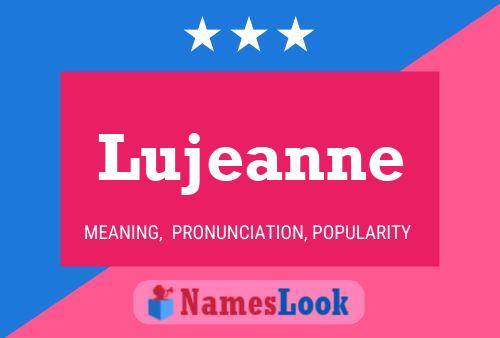 ملصق اسم Lujeanne