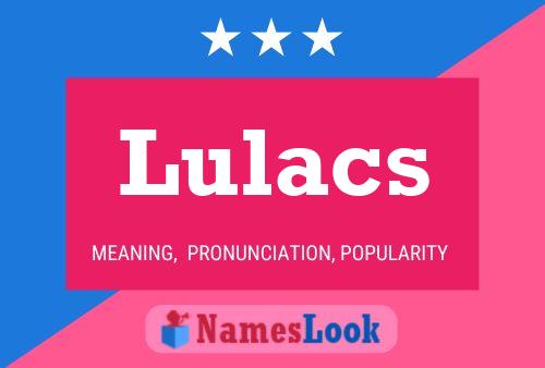 ملصق اسم Lulacs