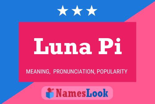 ملصق اسم Luna Pi