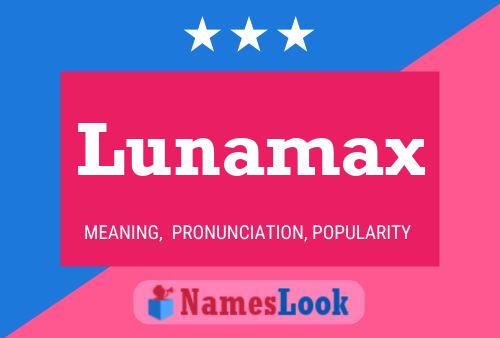 ملصق اسم Lunamax