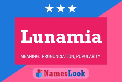 ملصق اسم Lunamia