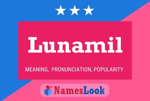 ملصق اسم Lunamil