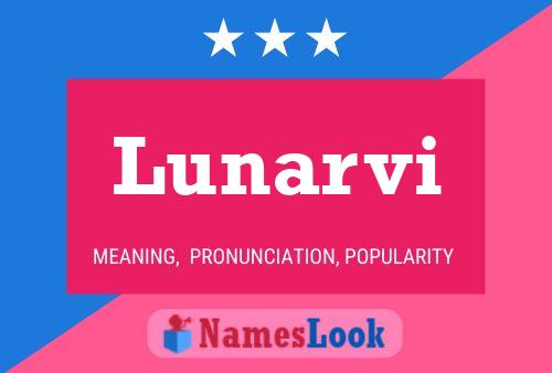 ملصق اسم Lunarvi