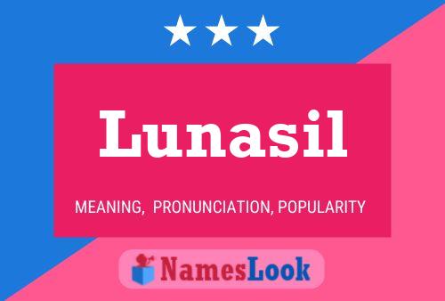 ملصق اسم Lunasil