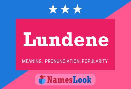 ملصق اسم Lundene