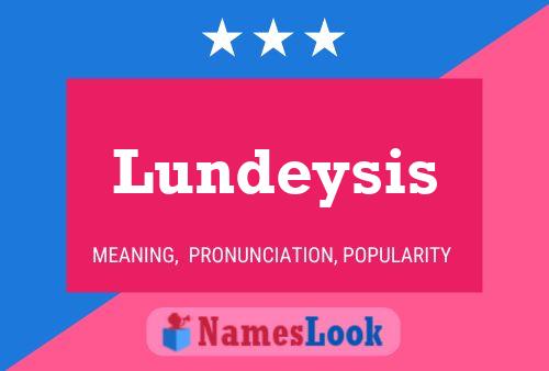 ملصق اسم Lundeysis