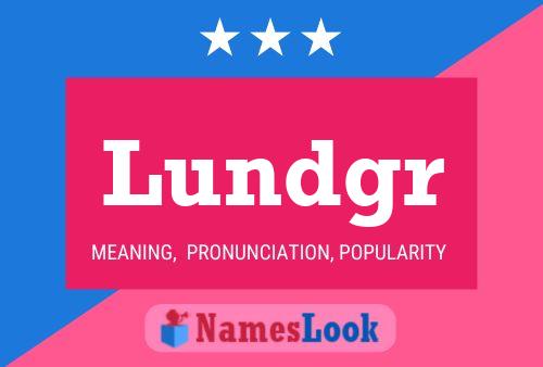 ملصق اسم Lundgr