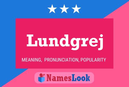 ملصق اسم Lundgrej