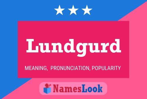 ملصق اسم Lundgurd