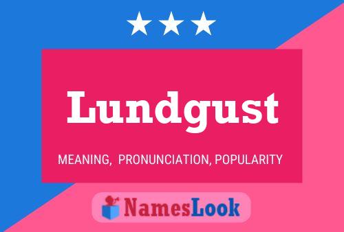 ملصق اسم Lundgust