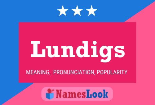 ملصق اسم Lundigs