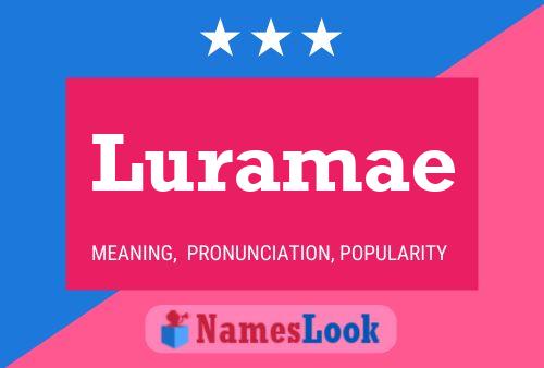 ملصق اسم Luramae