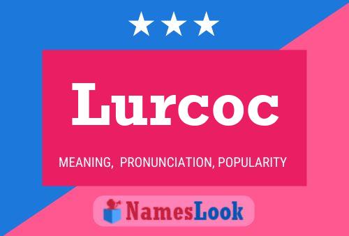 ملصق اسم Lurcoc