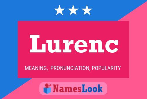 ملصق اسم Lurenc