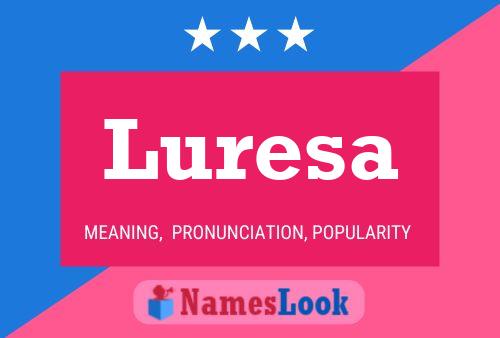 ملصق اسم Luresa