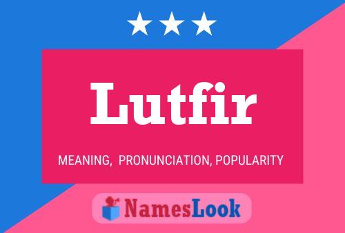 ملصق اسم Lutfir