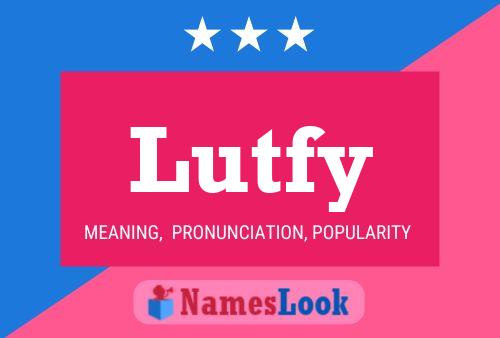 ملصق اسم Lutfy