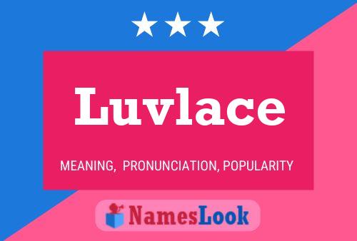 ملصق اسم Luvlace