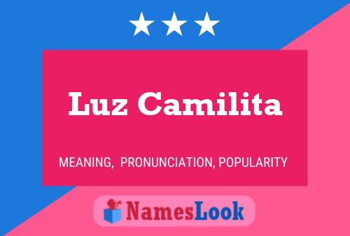 ملصق اسم Luz Camilita