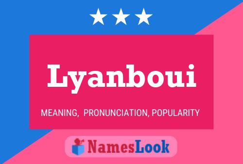 ملصق اسم Lyanboui