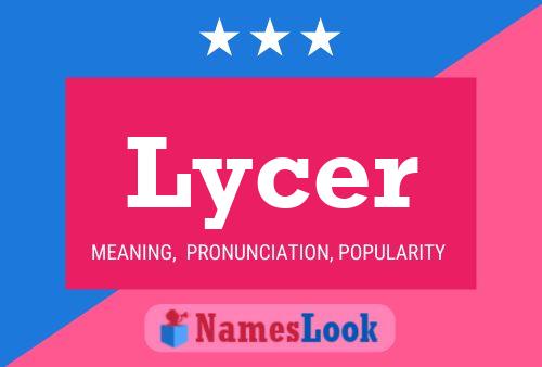 ملصق اسم Lycer