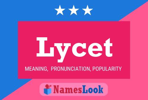 ملصق اسم Lycet