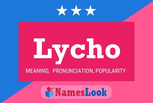 ملصق اسم Lycho