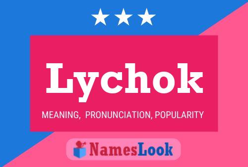 ملصق اسم Lychok