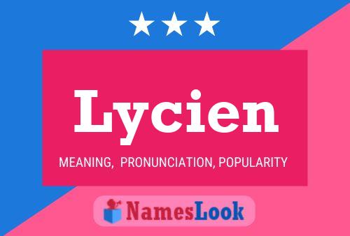 ملصق اسم Lycien