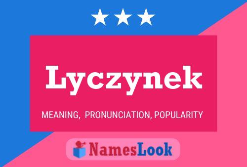 ملصق اسم Lyczynek