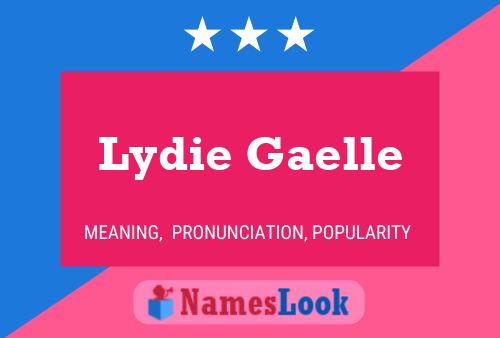 ملصق اسم Lydie Gaelle