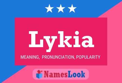 ملصق اسم Lykia