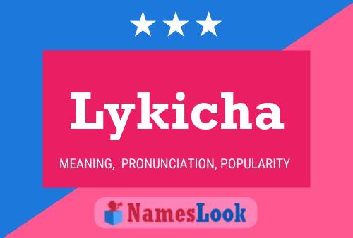 ملصق اسم Lykicha