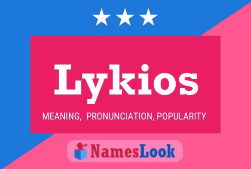 ملصق اسم Lykios