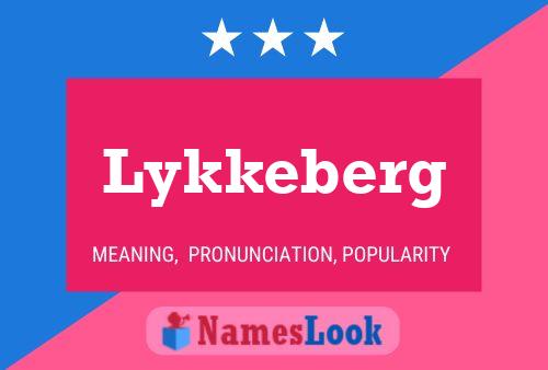 ملصق اسم Lykkeberg