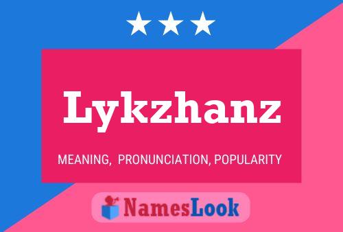 ملصق اسم Lykzhanz