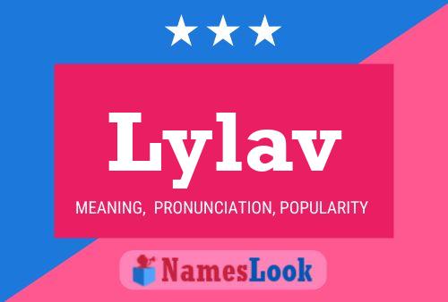 ملصق اسم Lylav